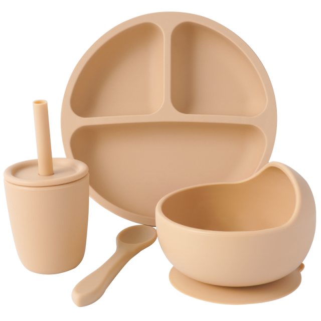 Tableware Soft Silicone Food Plates