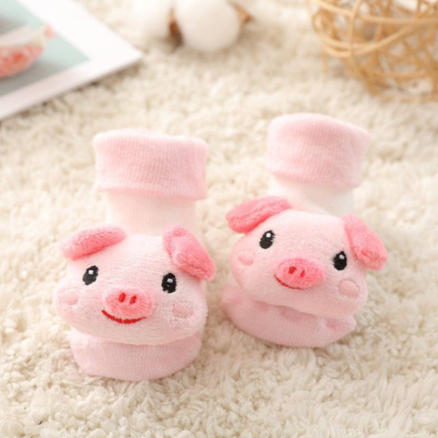 Animal Newborn Socks - pavlic.dunja