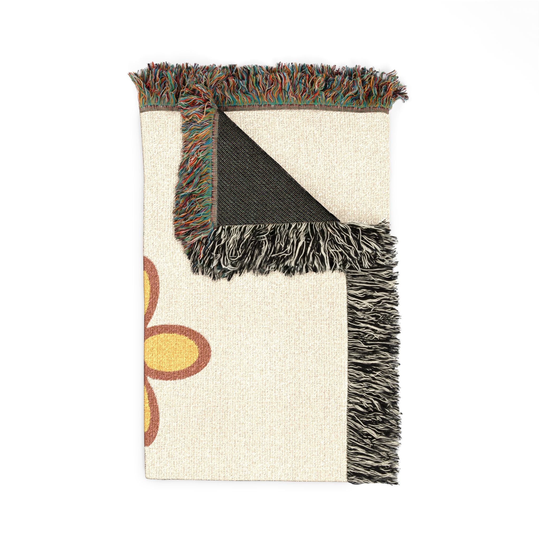 Aloha Daisy Woven Throw Blanket