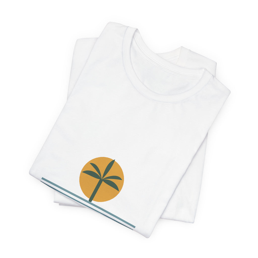 Aloha Palm Tee — Minimal Retro Beach Palm Tree T-Shirt