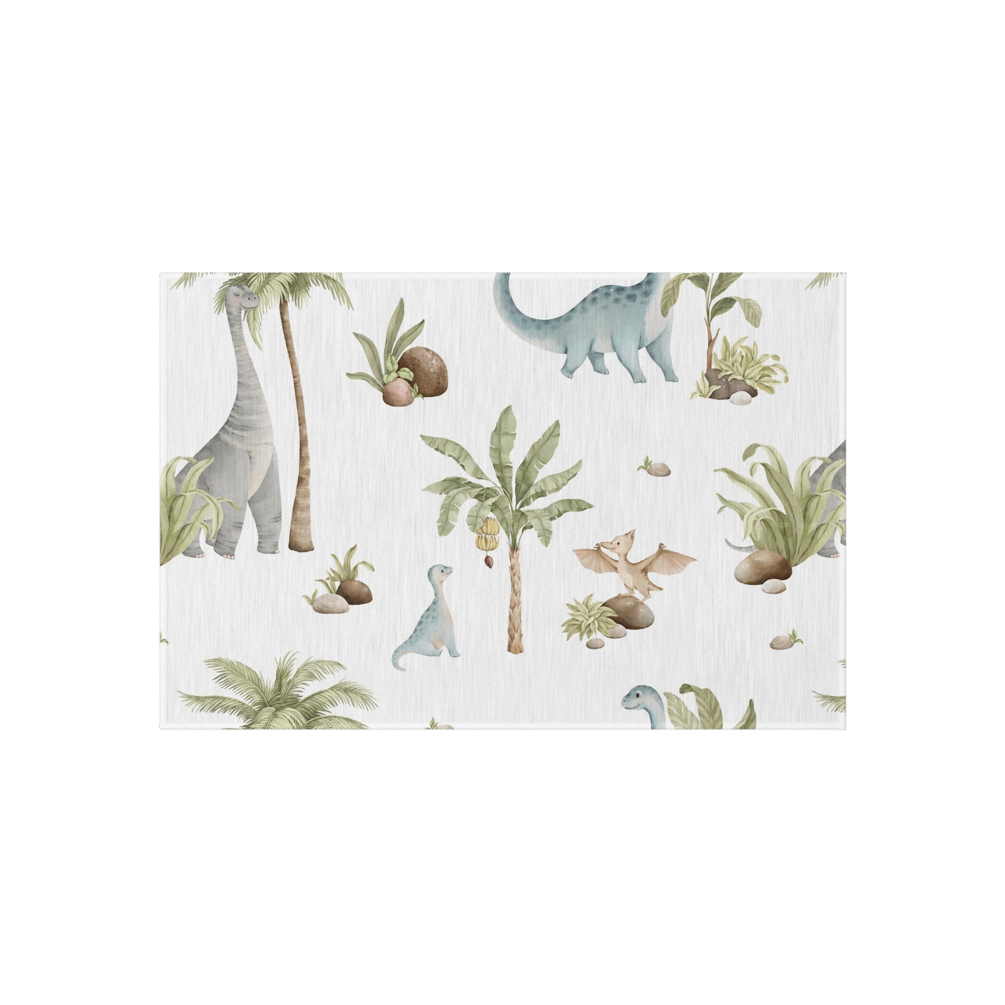 Aloha Palm & Dino Outdoor Rug