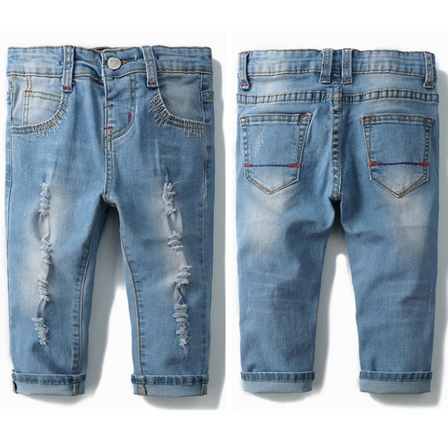 Broken Hole Denim Jean - pavlic.dunja