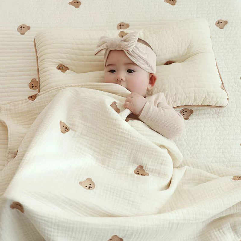 Embroidery Sleeping Blanket Cotton - pavlic.dunja