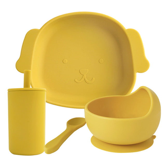 Tableware Soft Silicone Food Plates