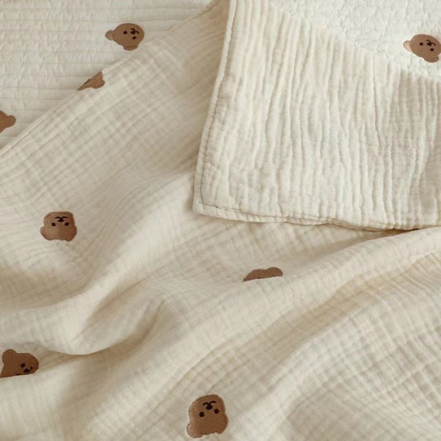 Embroidery Sleeping Blanket Cotton - pavlic.dunja