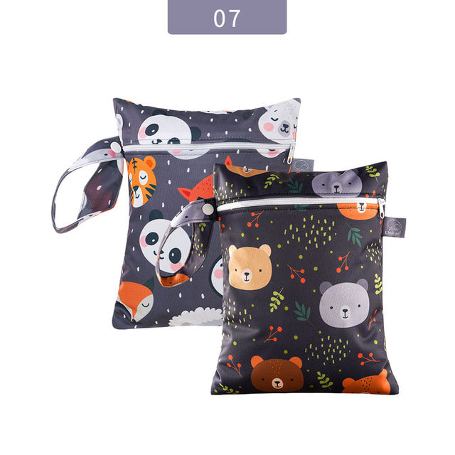 Waterproof PUL Nappy Diaper Bag