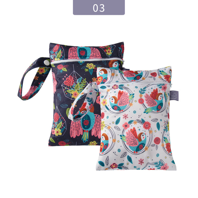 Waterproof PUL Nappy Diaper Bag