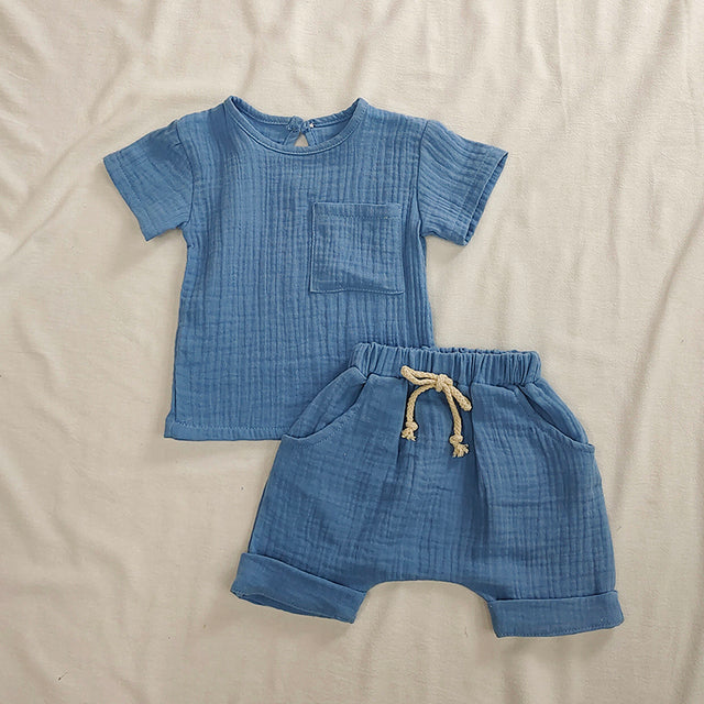 Unisex Toddlers Cotton Set