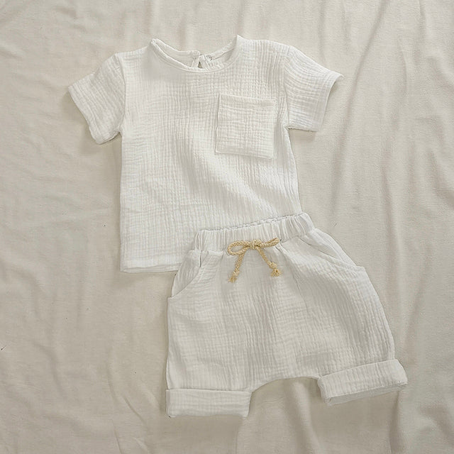 Unisex Toddlers Cotton Set