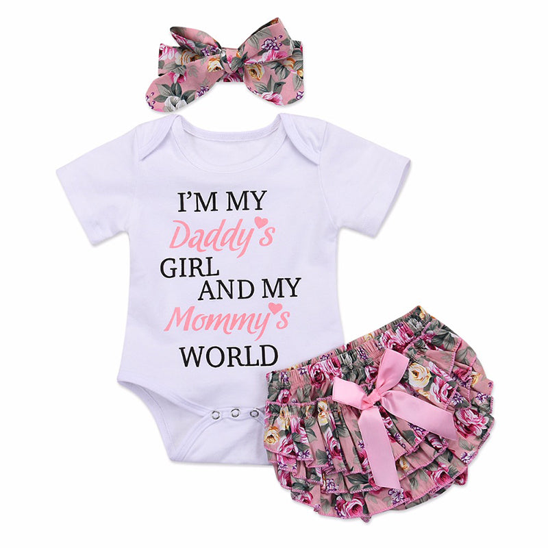 2pcs Baby Girls Outfit Romper - pavlic.dunja