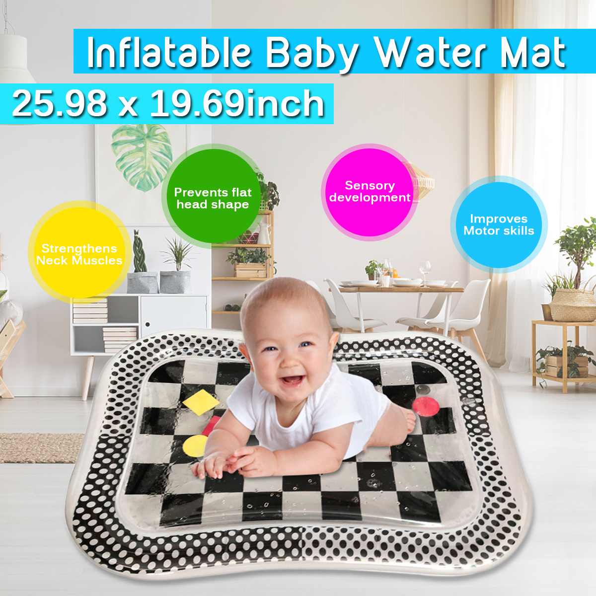 Inflatable Baby Water Mat