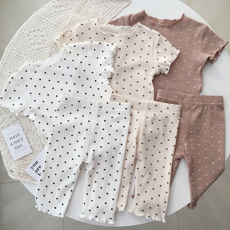 Full Printed Polka Dot Clothing