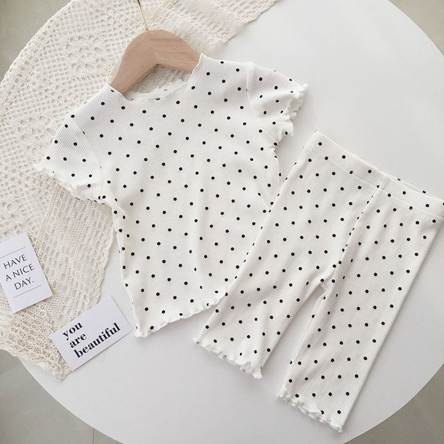 Full Printed Polka Dot Clothing