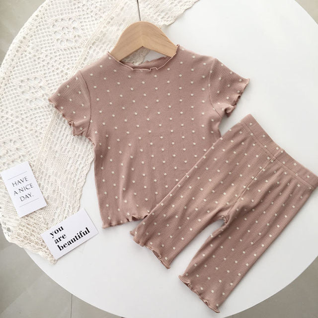 Full Printed Polka Dot Clothing