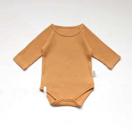 Round Collar Baby Bodysuit