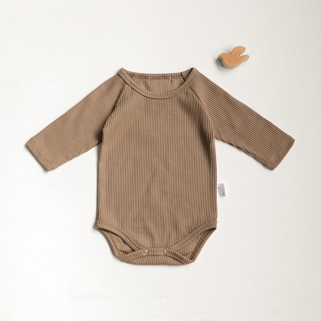 Round Collar Baby Bodysuit