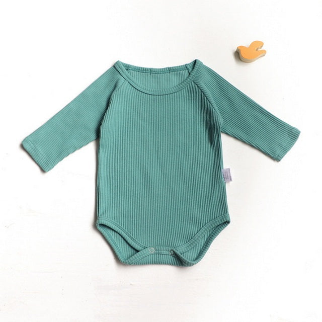 Round Collar Baby Bodysuit