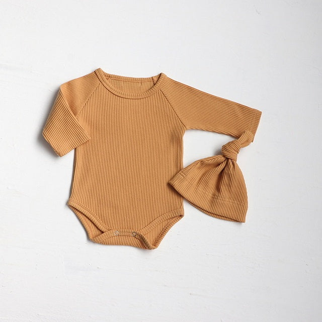 Round Collar Baby Bodysuit