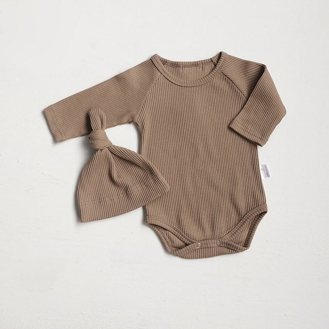 Round Collar Baby Bodysuit