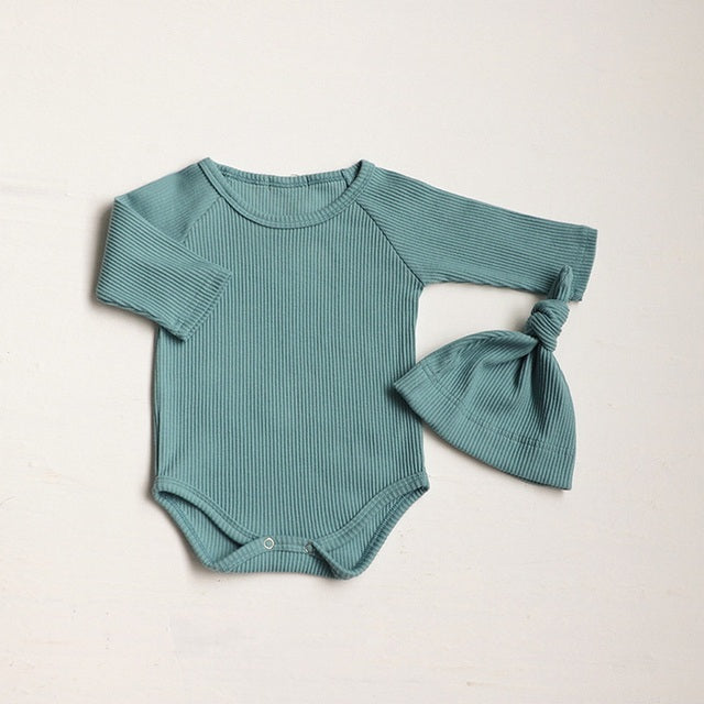 Round Collar Baby Bodysuit