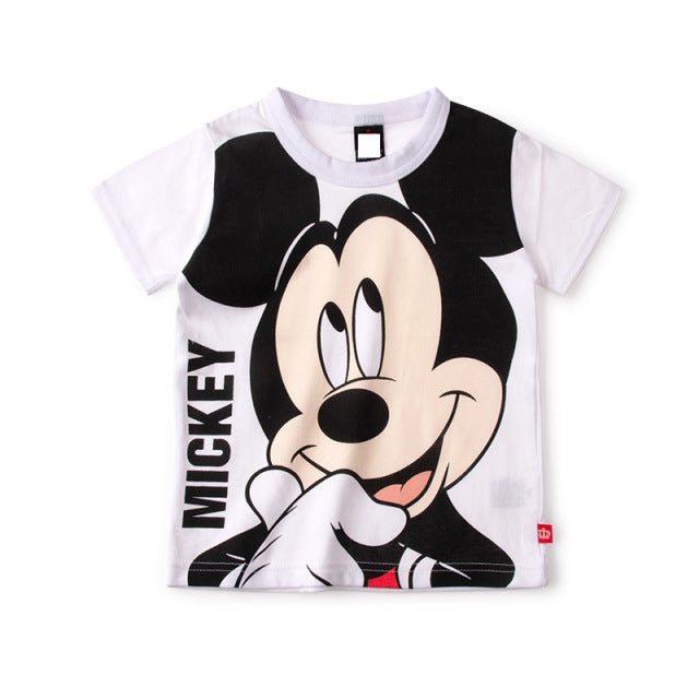 Cartoon Embroidery Printed T-shirt