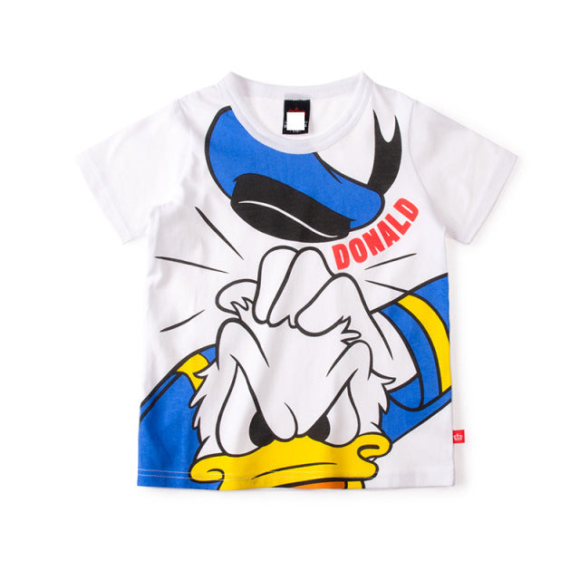 Cartoon Embroidery Printed T-shirt