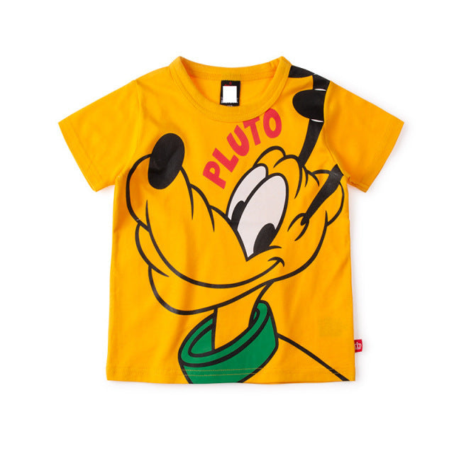 Cartoon Embroidery Printed T-shirt