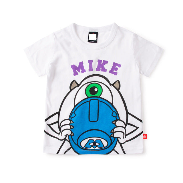 Cartoon Embroidery Printed T-shirt