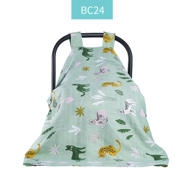 Bamboo Cotton Stroller Towel Feeding